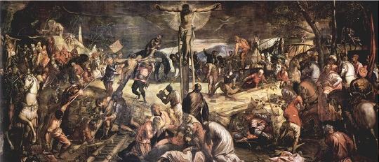 Quado Crucificação de Tintoretto