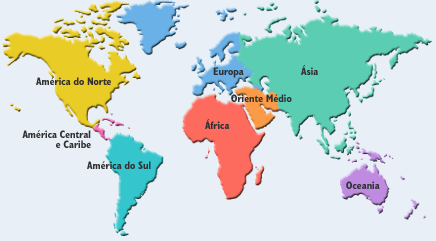 Mapa Con Todos Los Continentes - Imagui