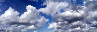 Nuvens na atmosfera