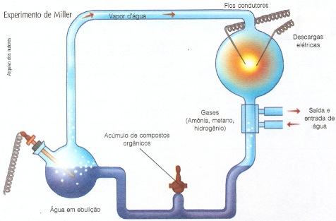 Experimento de Miller sobre a origem da vida