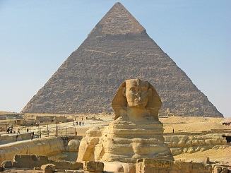 Pirâmide e a Esfinge
