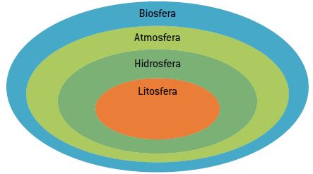 Divisão da Biosfera.