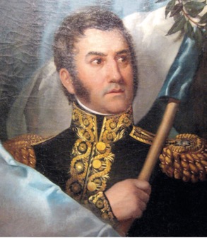 Retrato de José Francisco de San Martín.