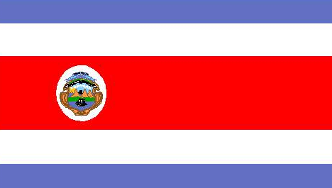 Bandeira da Costa Rica