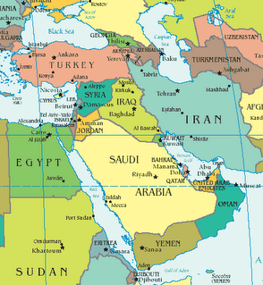 Mapa de Irã