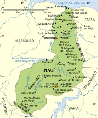 Mapa de Piauí