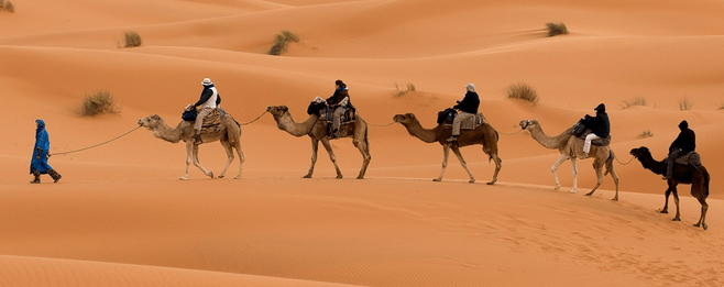 Deserto no Marrocos