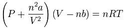 Equação de Wan der Waals