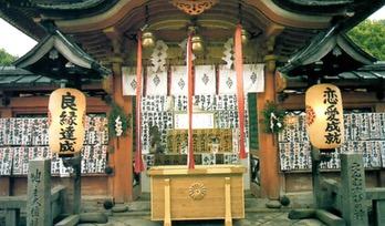 Templo xintoíta em Kioto, Japão.