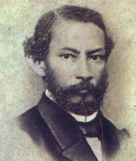 Retrato de Gonçalves Dias.