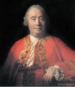 Retrato de David Hume.