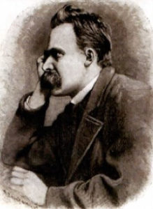 Retrato de Nietzsche.