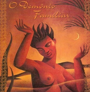 Capa do livro de O demônio Familiar.
