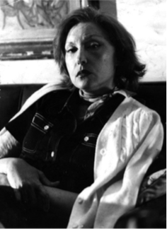 Retrato de Clarice Lispector.