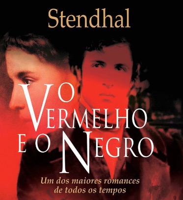 Capa do livro de O vermelho e o negro.