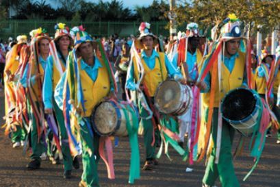 Dança da congada.