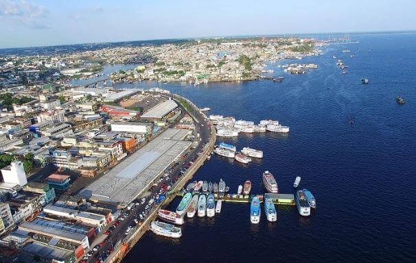 Porto da Zona Franca de Manaus.