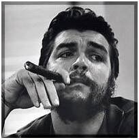 Retrato de Che Guevara.