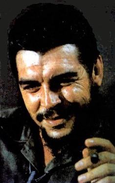 Retrato de Che Guevara, um dos líderes da Revolução Cubana