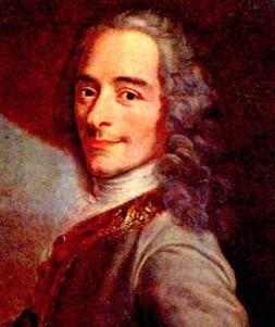 Voltaire: um dos principais filósofos do Iluminismo.