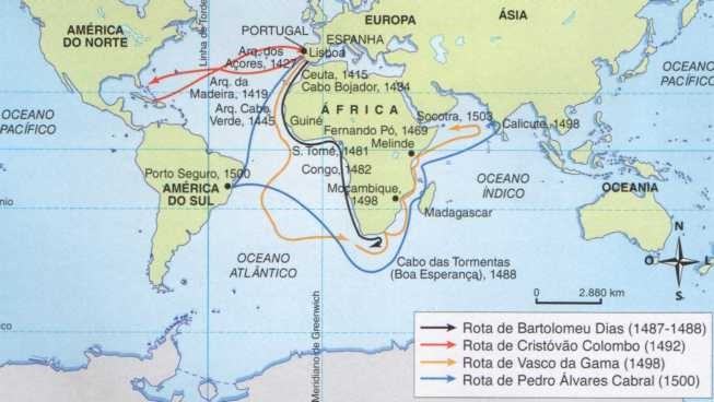 Viagens do Império Colonial Português