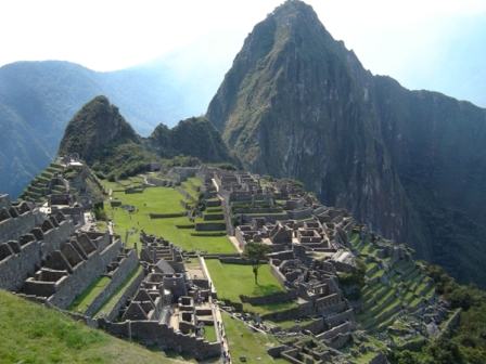 Ruínas de Macchu Picchu.