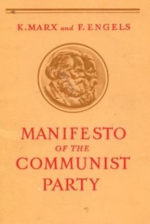 Capa do livro do Manifesto Comunista