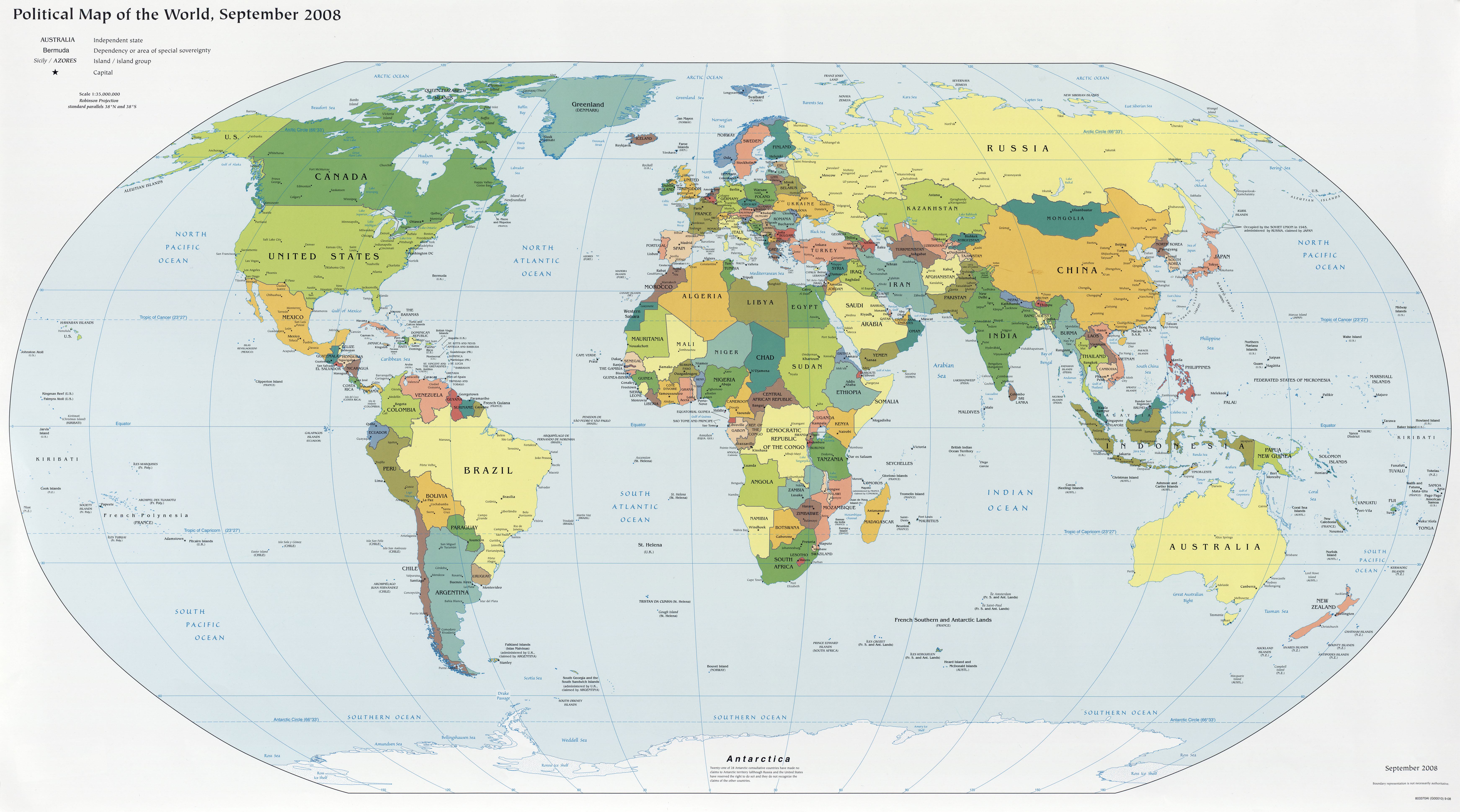 Mapa-múndi: continentes, países, mares, oceanos - Brasil Escola