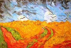Obra do pós-impressionismo de Vincent Van Gogh
