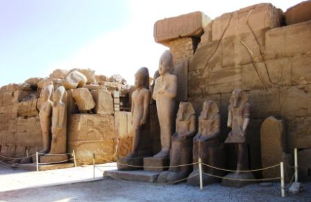 Templo de Luxor, construção do Egito antigo