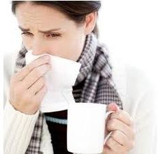 Pessoa doente por causa do frio